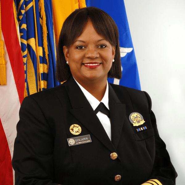 Dr. Regina Benjamin in Surgeon General uniform