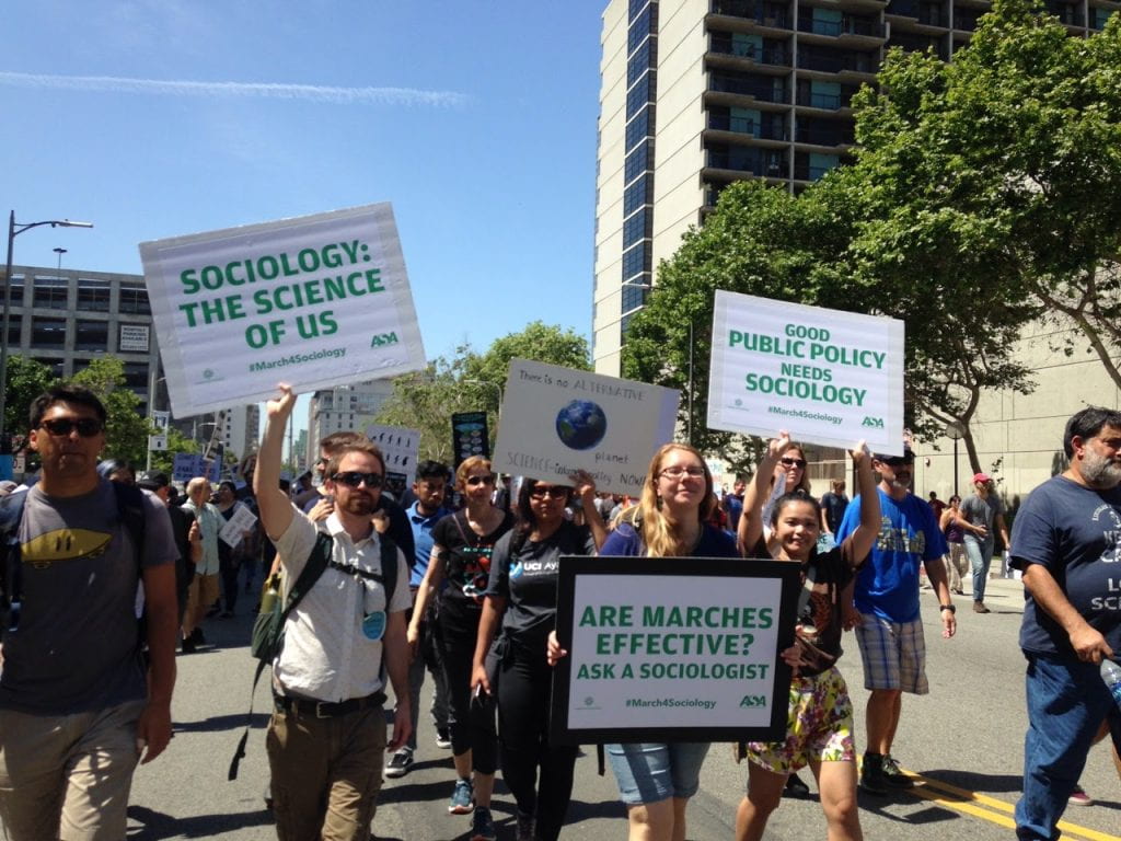 Photo of the March for Science