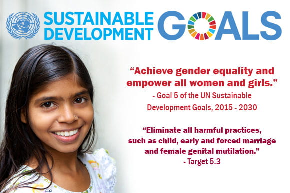 UN banner promoting the Sustainable Development Goals. Source: http://www.un.org/sustainabledevelopment/gender-equality/