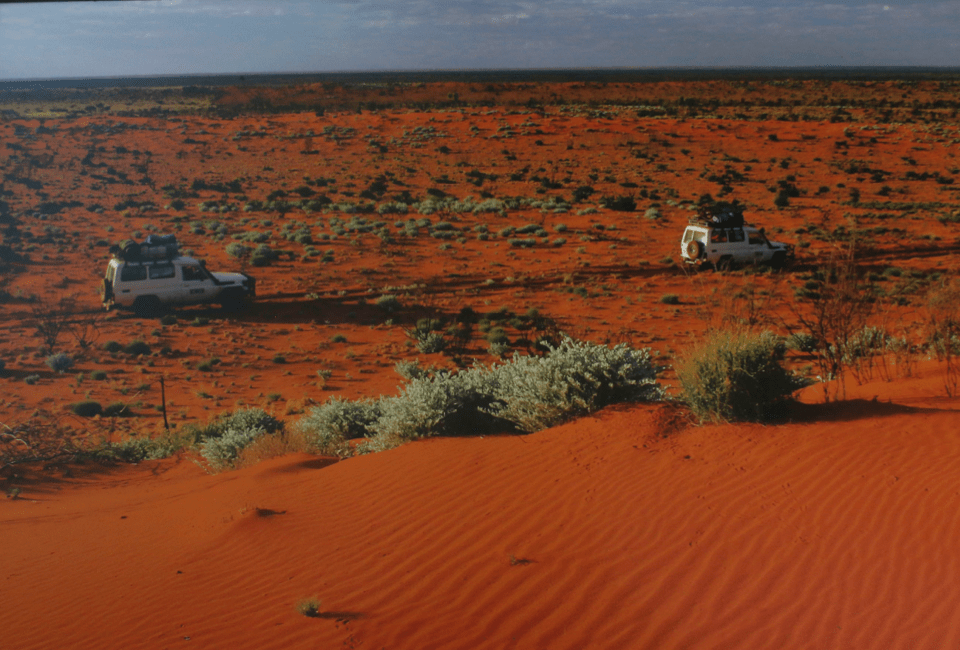 The archaeological dig site of the Canning Stock Route