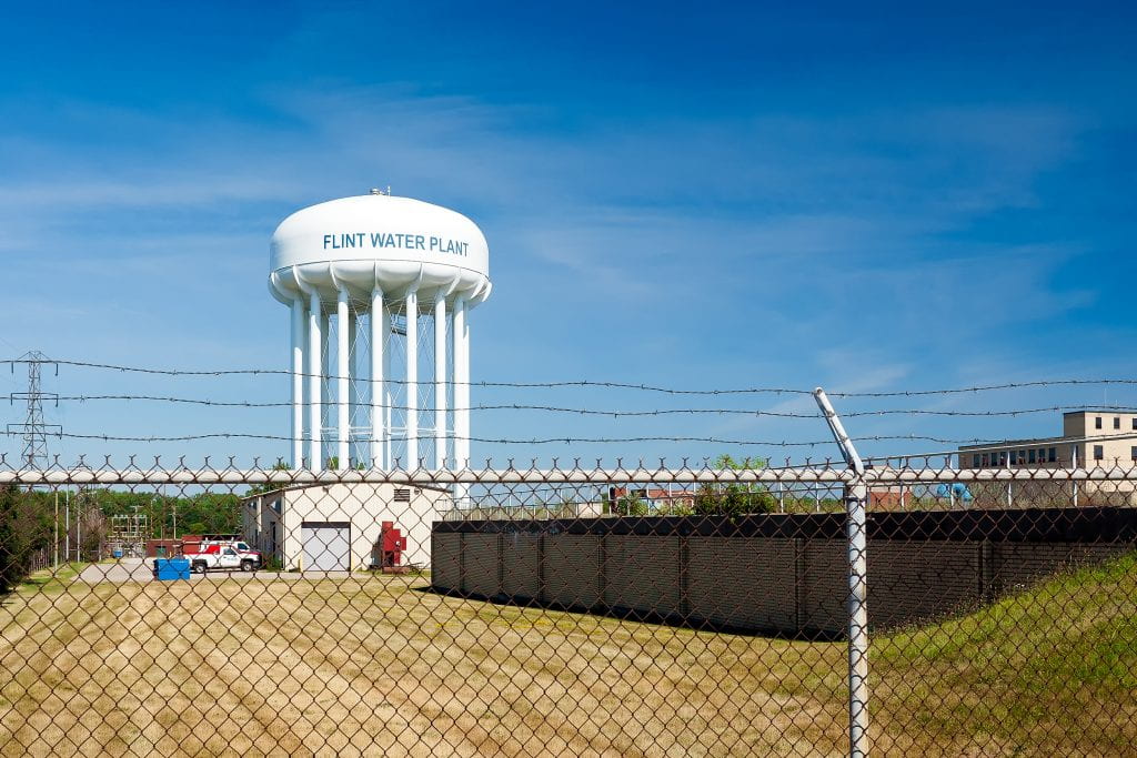 the Flint Michigan Water Plant