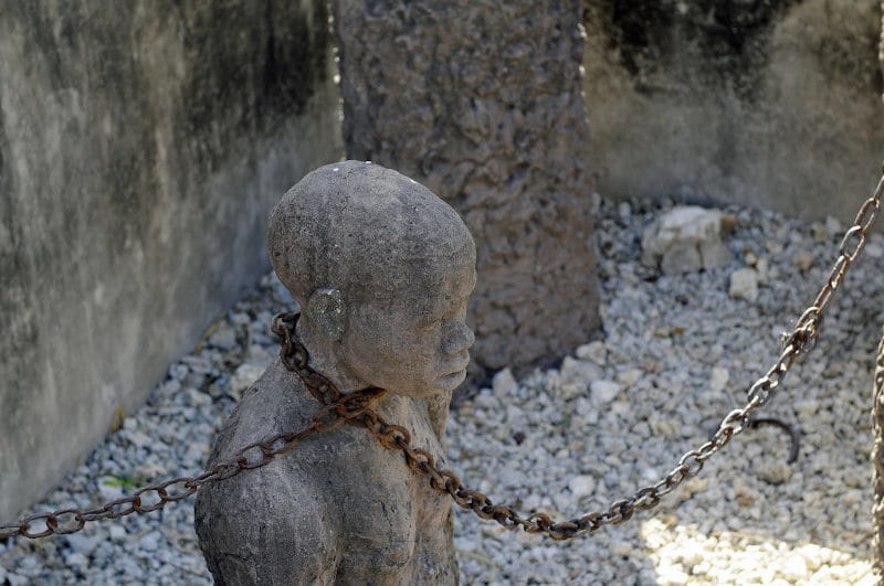picture of Stone Town Slave Trade. Source: Son of Groucho, Creative Commons. 