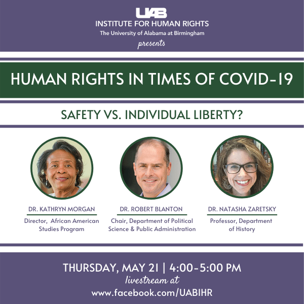 Human Rights in Times of COVID-19: Public Safety vs. Individual Liberty