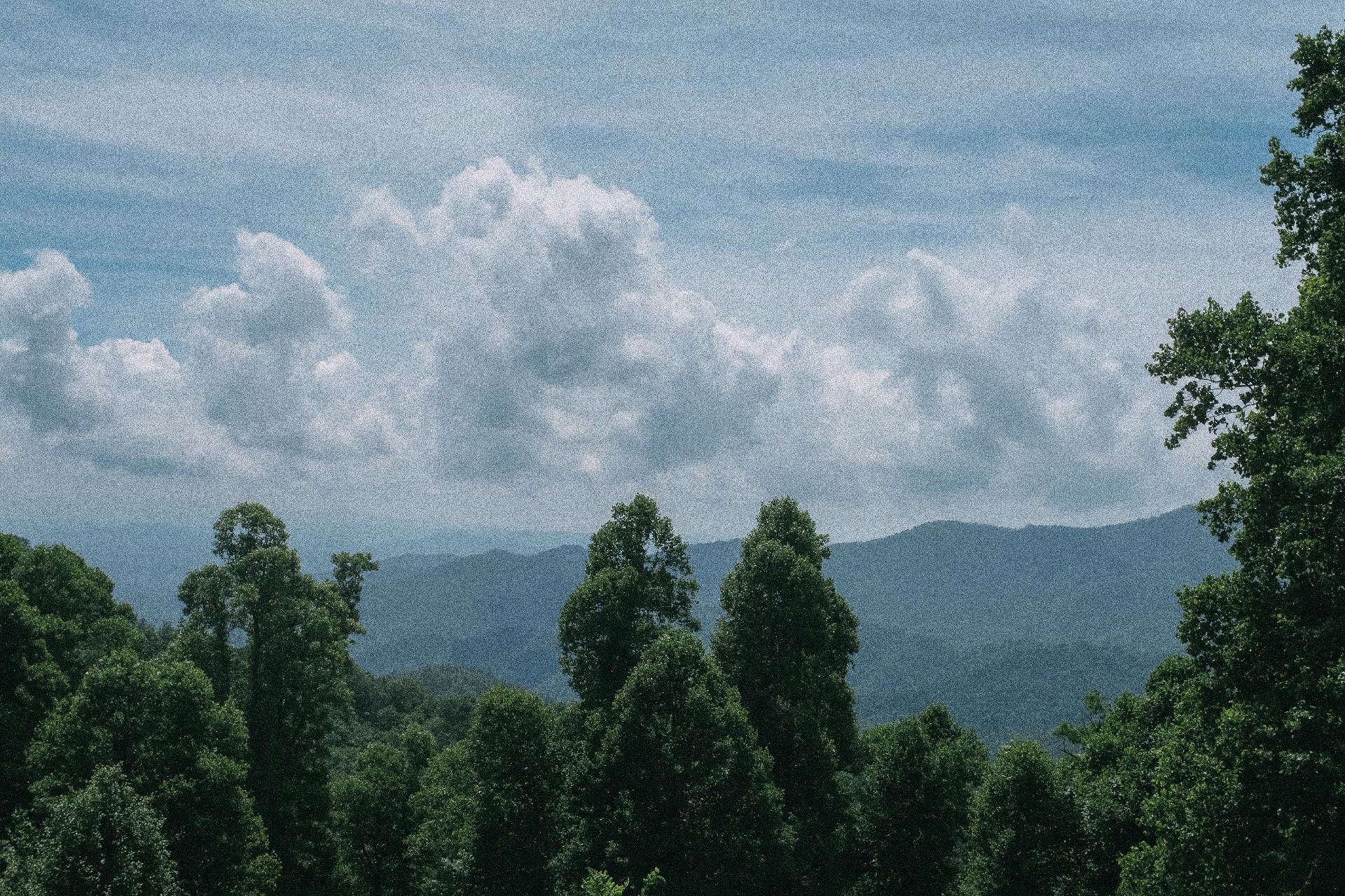 view of appalachia mountains