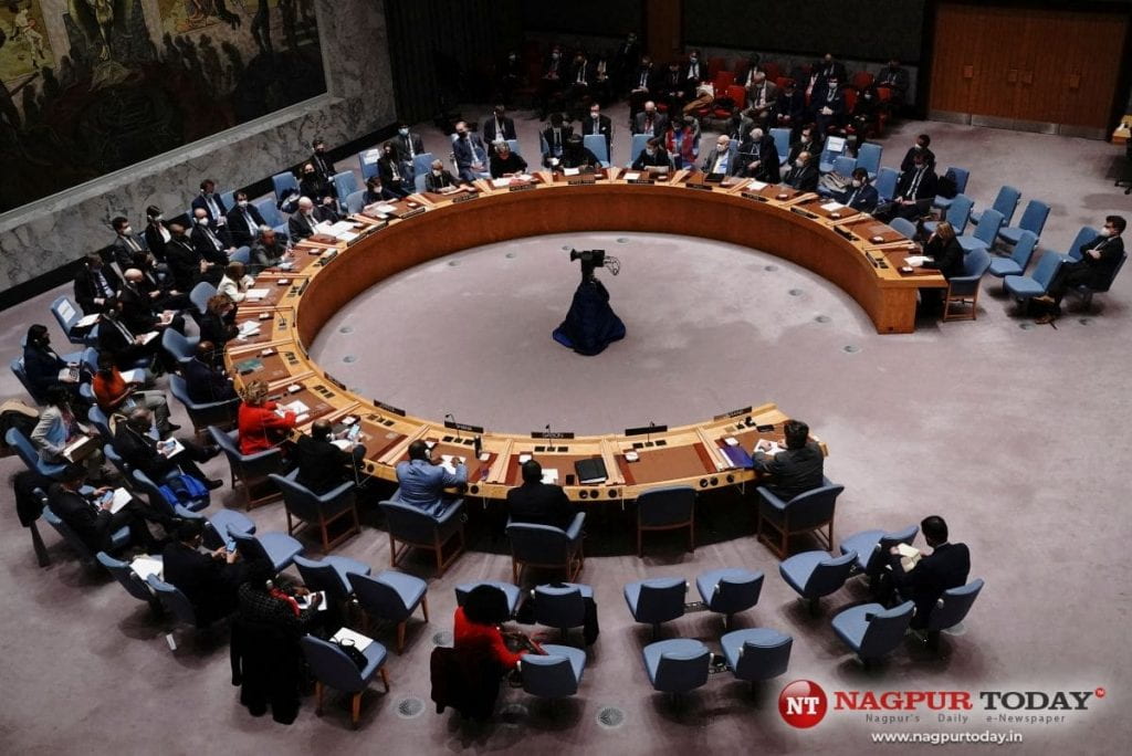 Meeting of the UN Security Council.