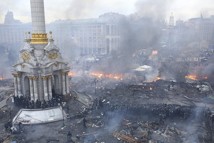 I wanted to include this image to portray some of the realities of what Ukrainians are facing.