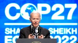 President Biden Speaking at COP27 Climate Change Conferece