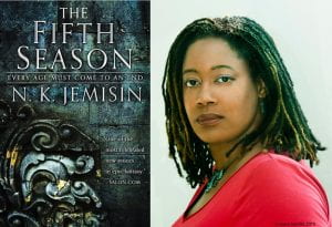 Cover of the book The Fifth Season. Author N.K. Jemisin. 