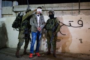Unlawful Arrest of Palestinian man