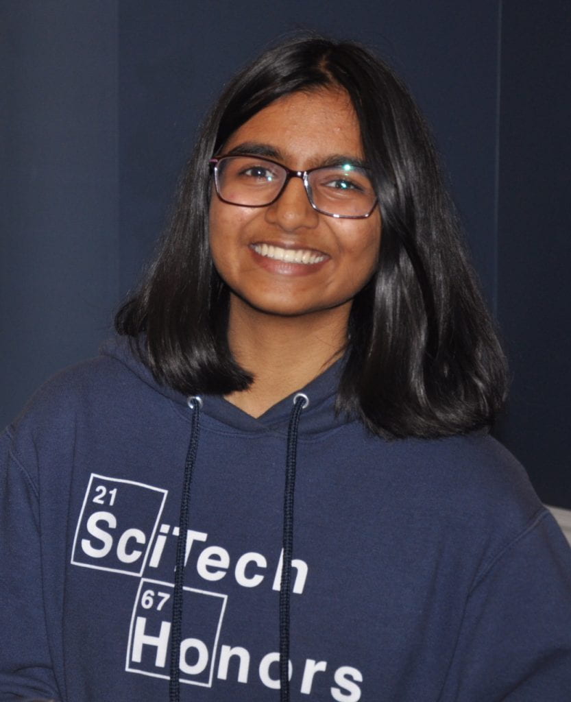 Ms. Divya, research volunteer from UAB SciTech HONORS program